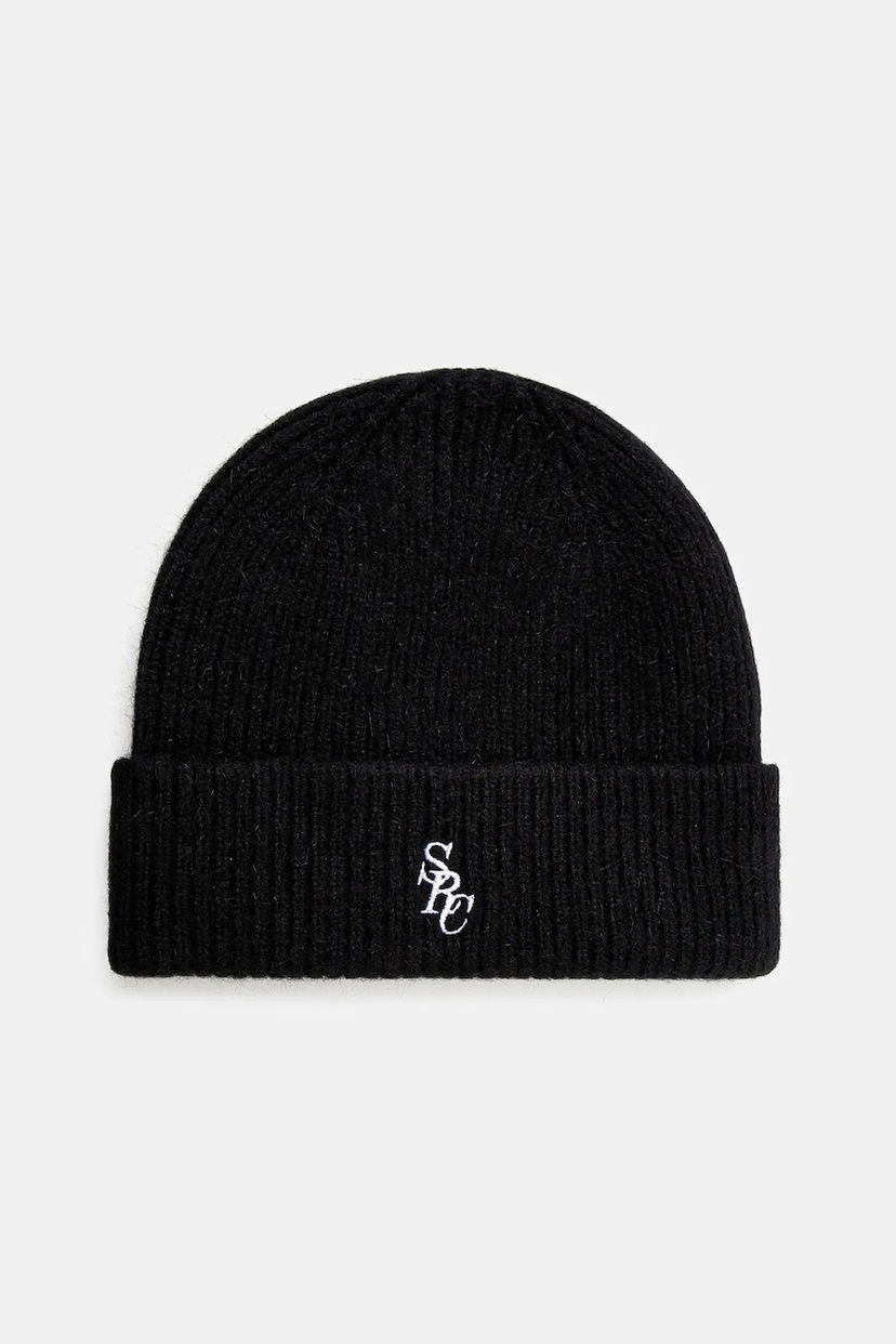 Kulicha Sporty & Rich Sporty & Rich SRC Wool Beanie Čierna | AC031514302BA01