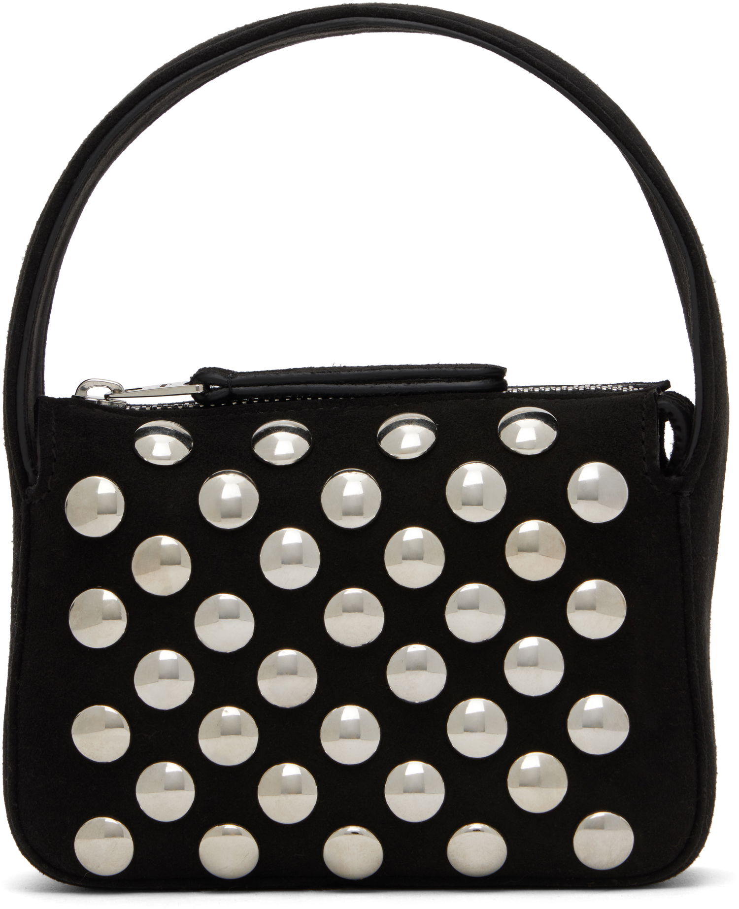 Kabelka Khaite Studded Suede Handbag Čierna | H5011-849, 0
