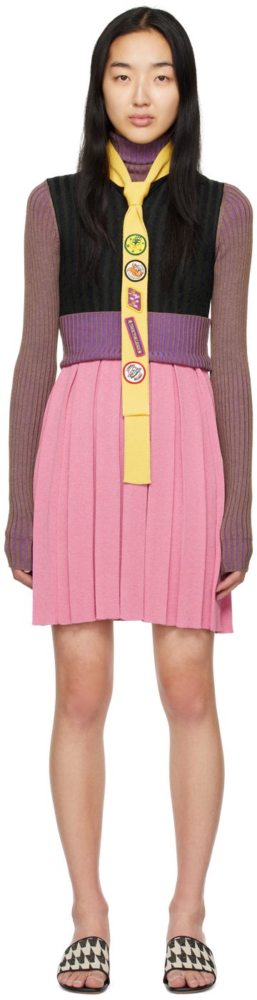 Sukňa CORMIO Pleated Midi Dress Ružová | SACHIKO, 0