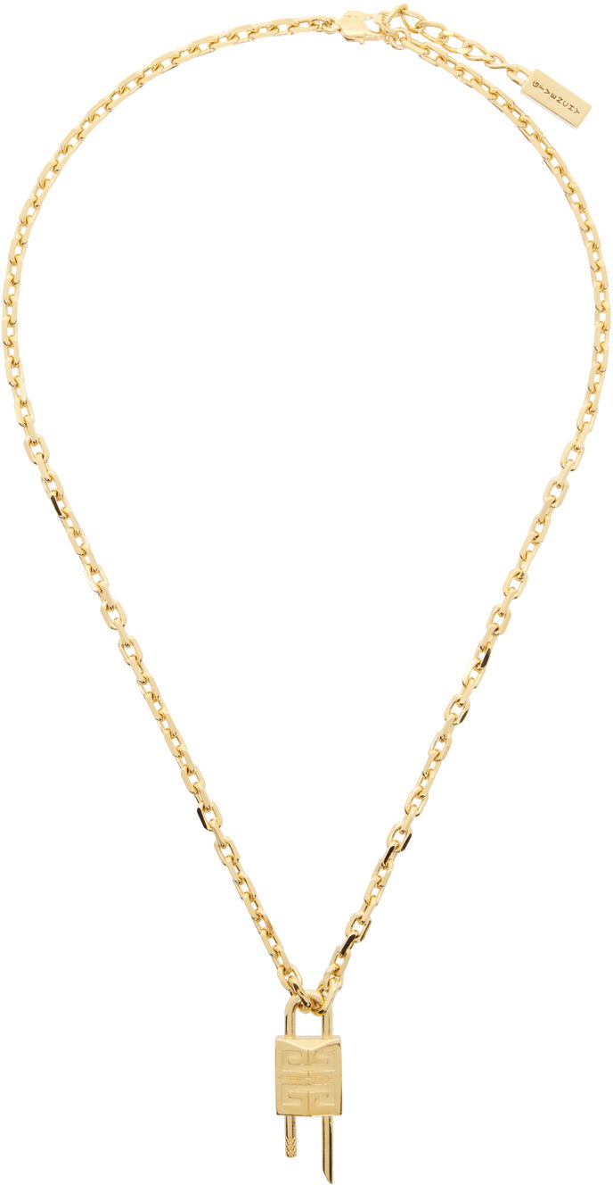 Náhrdelník Givenchy Mini Lock Necklace Béžová | BF00LZF003040, 0