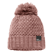 Knitted Beanie with Pompom HIGHLOFT