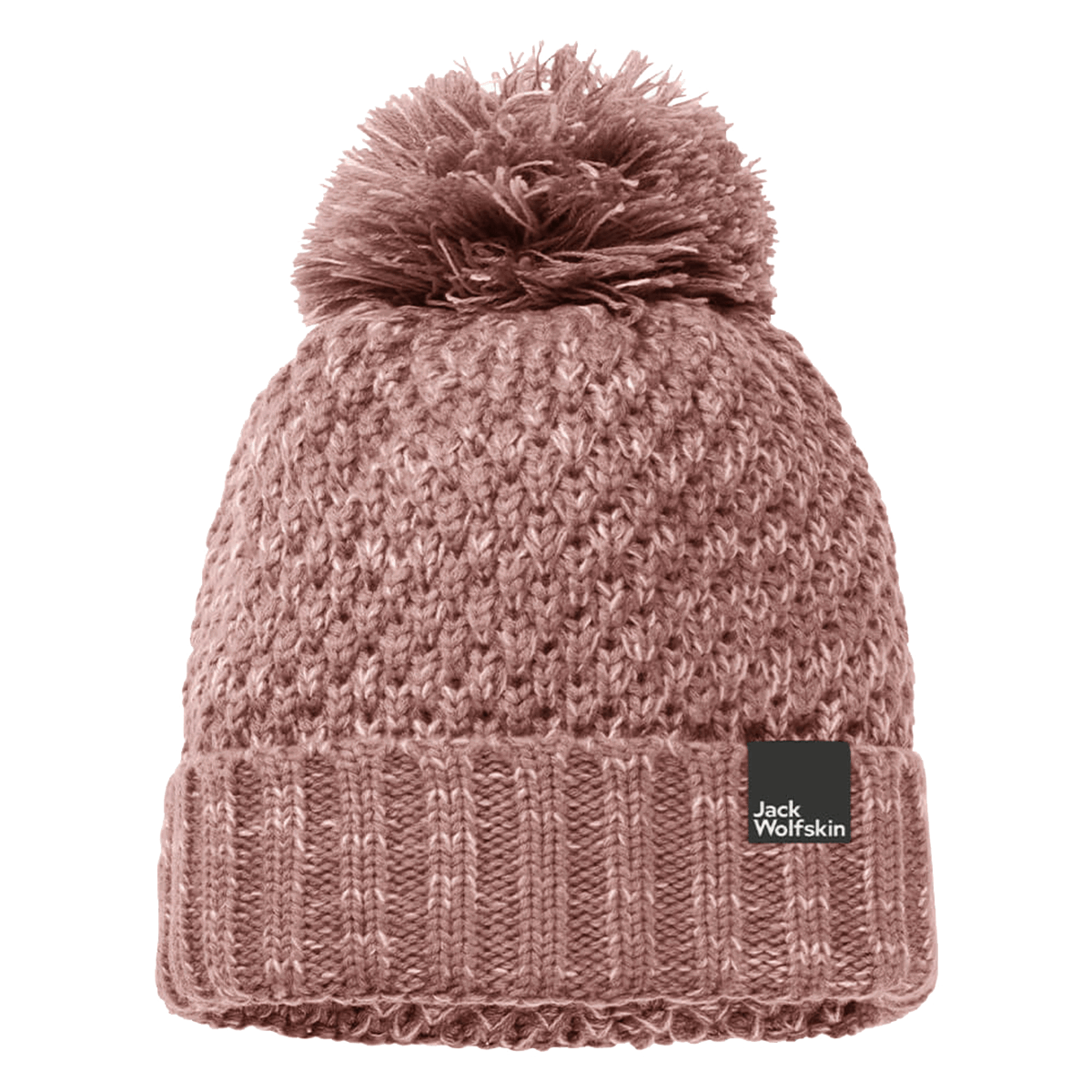 Kulicha Jack Wolfskin Knitted Beanie with Pompom HIGHLOFT Ružová | 1908011-3068, 0