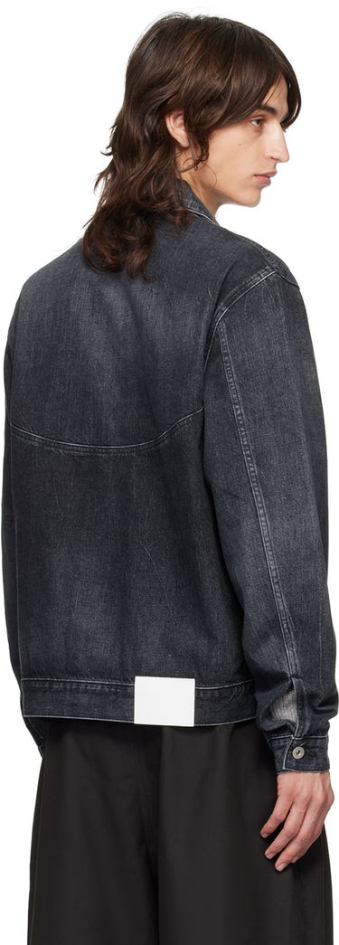 Bunda sage NATION SAGE NATION Jiji Denim Jacket Čierna | S084 DENIM JIJI JACKET, 2