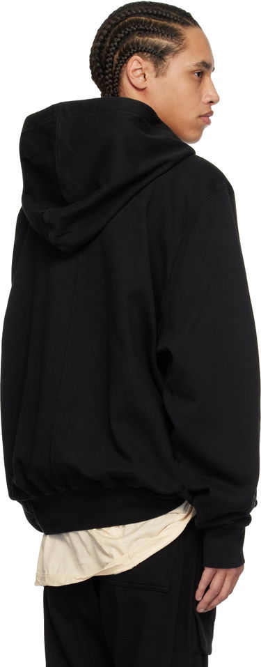 Mikina Rick Owens Rick Owens DRKSHDW Hollywood Oversized Hoodie Čierna | DU01E3262 FP, 2