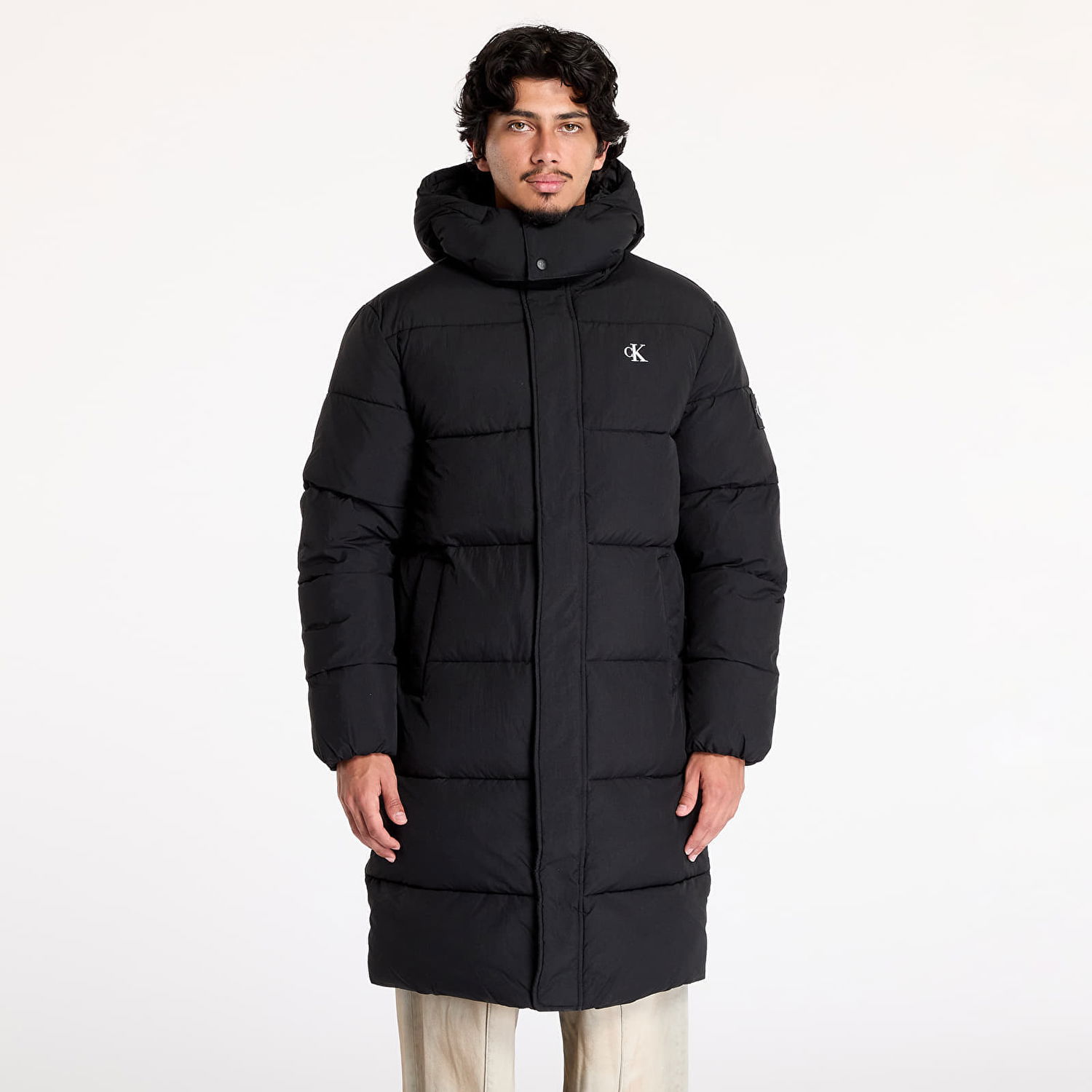 Parka CALVIN KLEIN Essentials Non Down Jacket Black Čierna | J30J326109 BEH, 0
