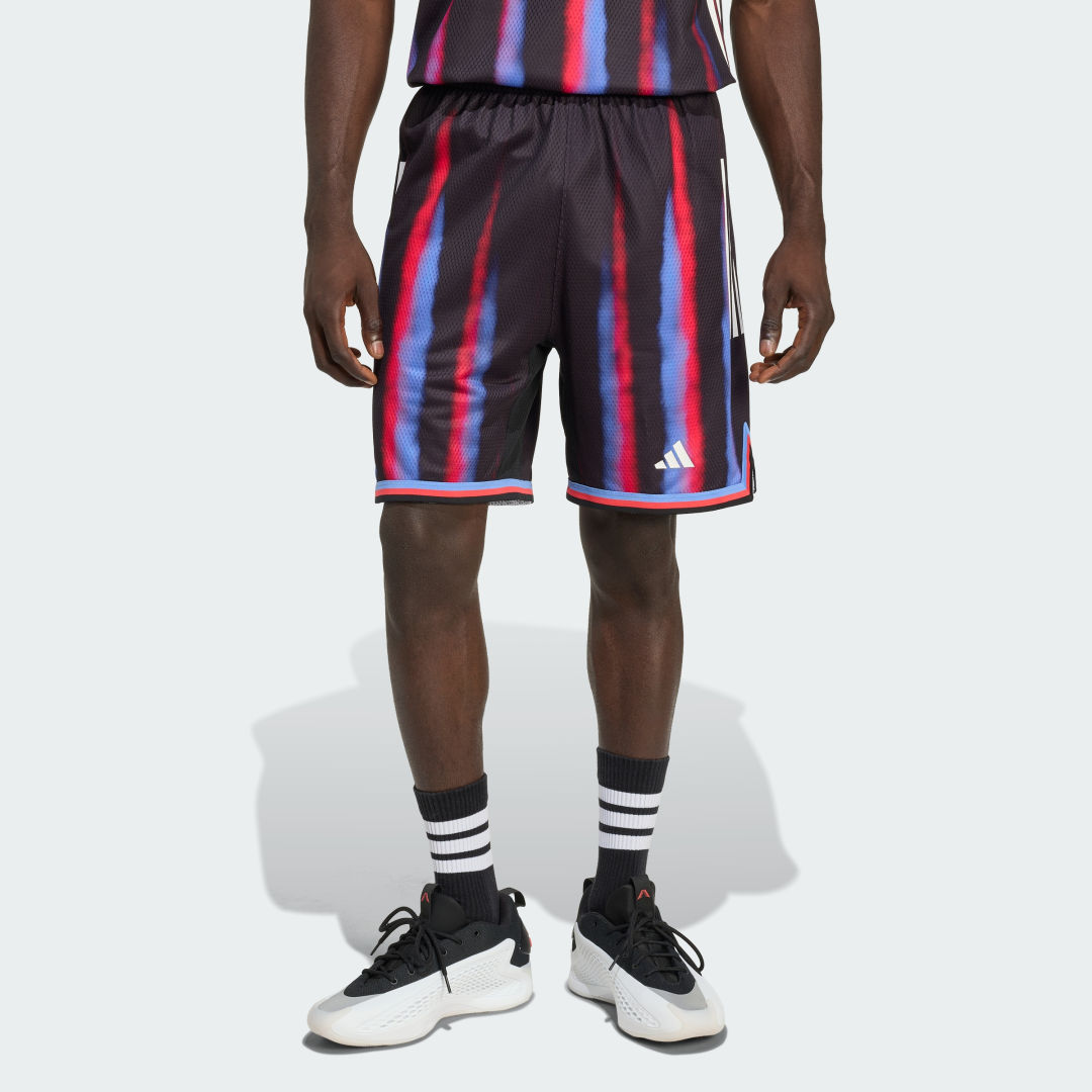 Šortky adidas Performance Paris Home Basketball Shorts Čierna | KD4696, 0