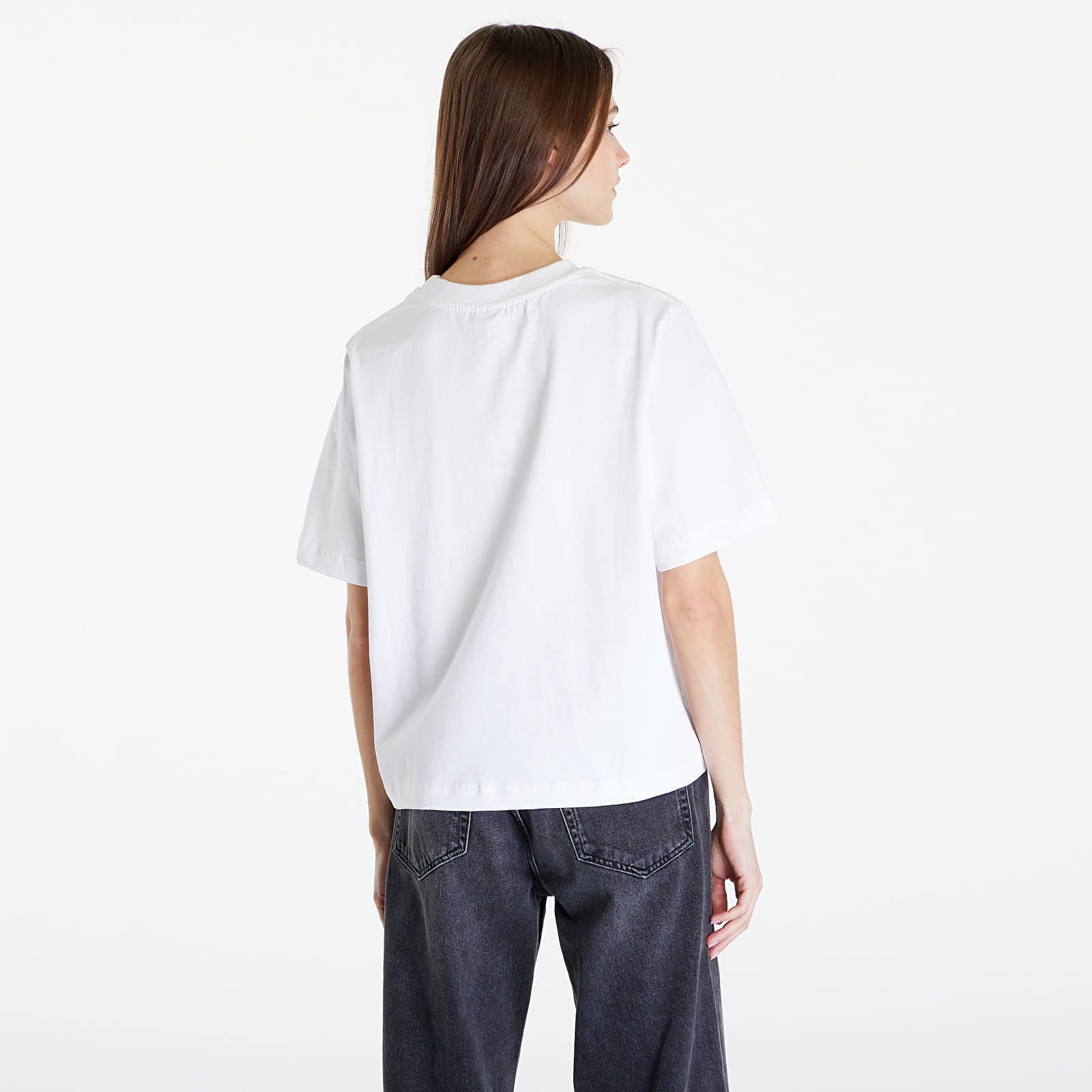 Essential T-Shirt With Contrast Print White