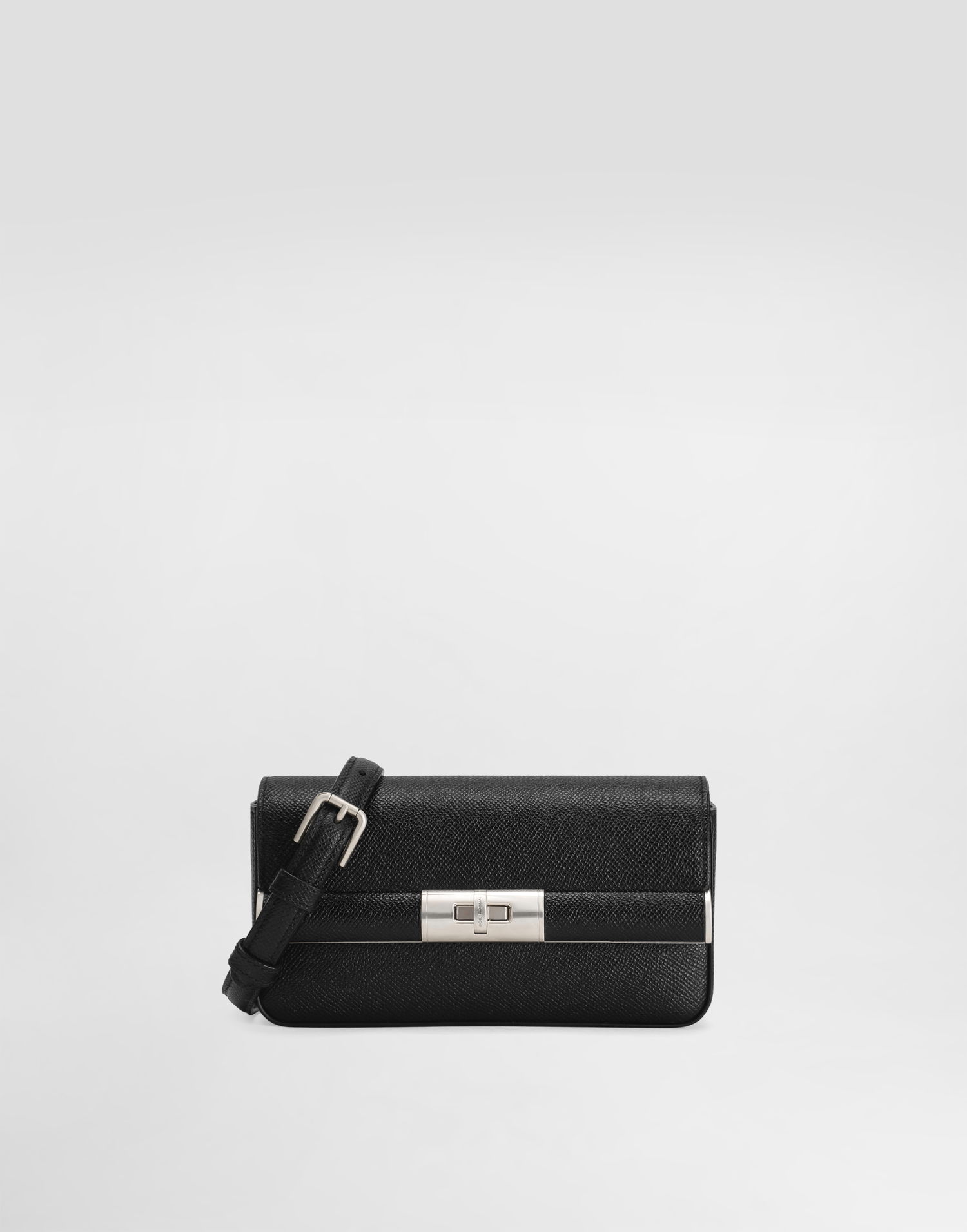 Taška cez rameno Dolce & Gabbana Dolce & Gabbana Marlene Mini Calfskin Crossbody Bag Čierna | BP3415A9AB680999, 0