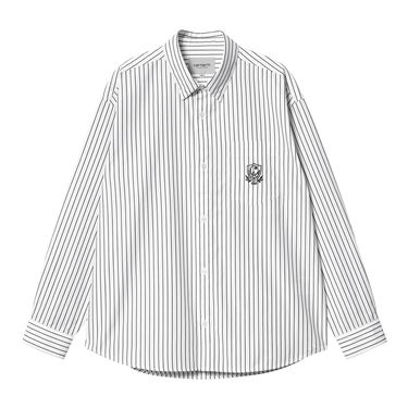 Košeľa Carhartt WIP L/S Linus Shirt Biela | I033029_22A_XX, 0