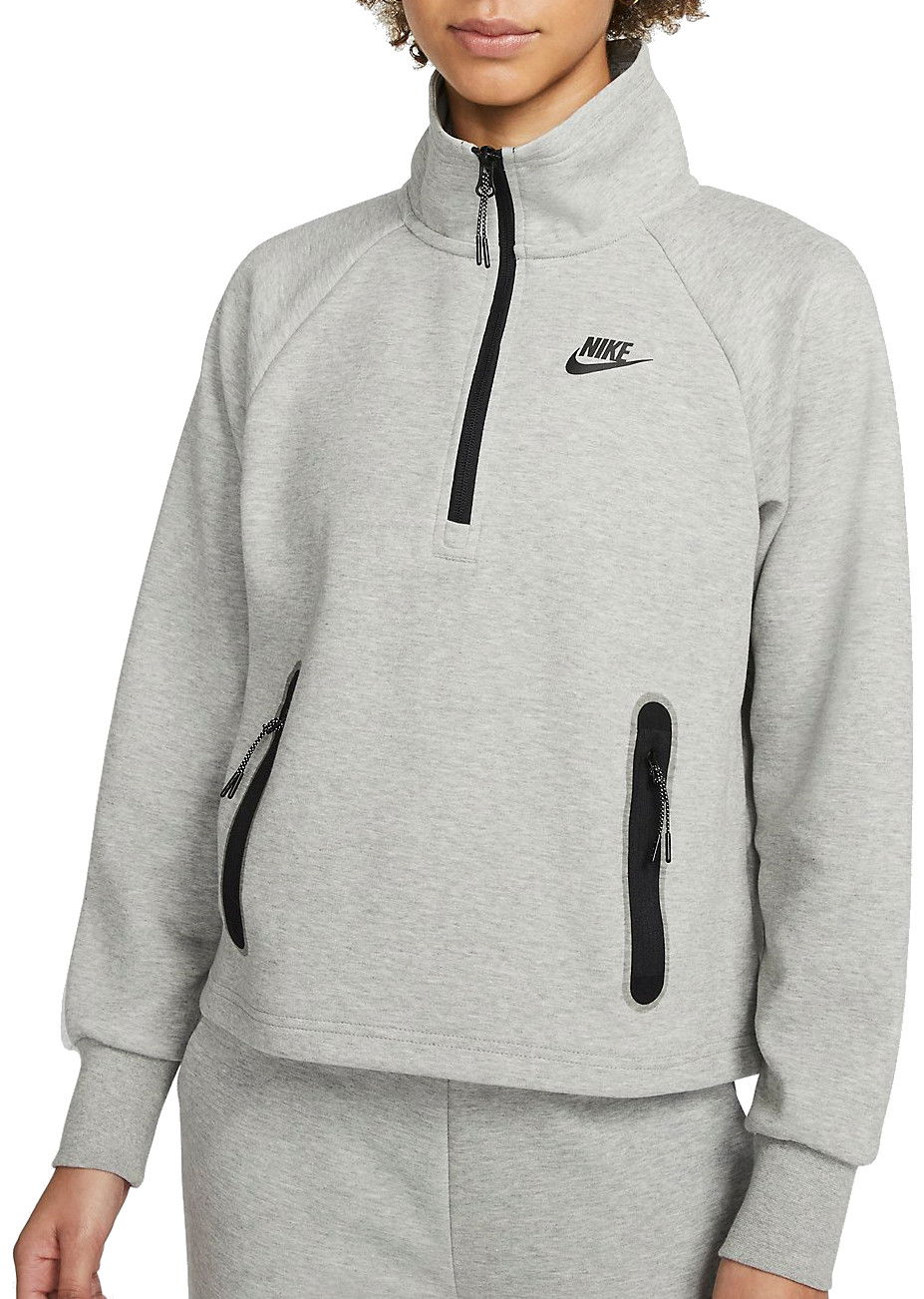 Mikina Nike Nike Sportswear Tech Fleece Sweatshirt Šedá | dm6125-063, 0