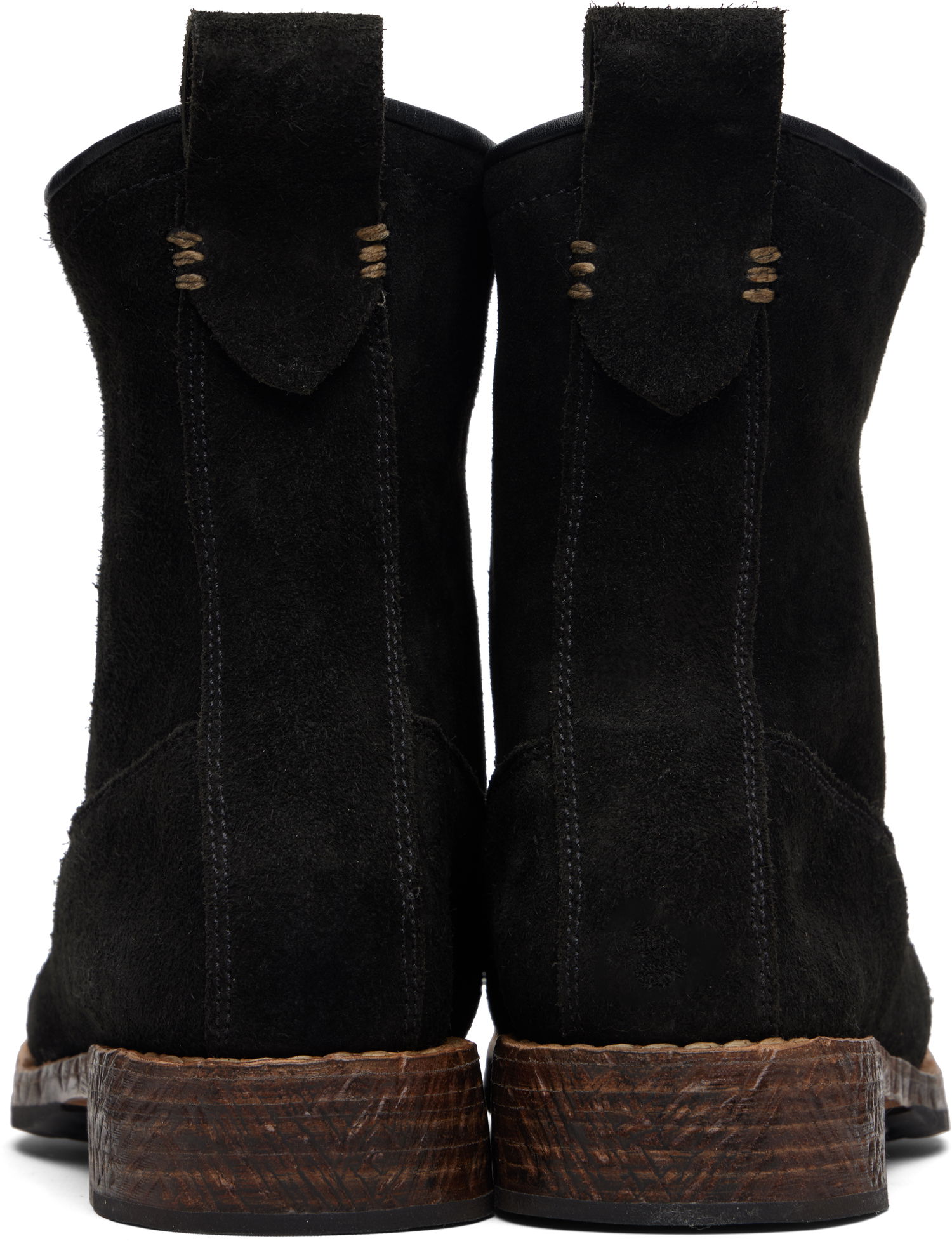 Tenisky a topánky visvim Nakoda Suede Moc-Toe Boots Čierna | 0125202002009, 1