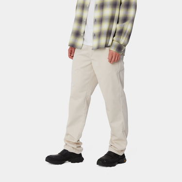 Nohavice Carhartt WIP Relaxed Fit Cotton Twill Pants Béžová | I034233_99, 1