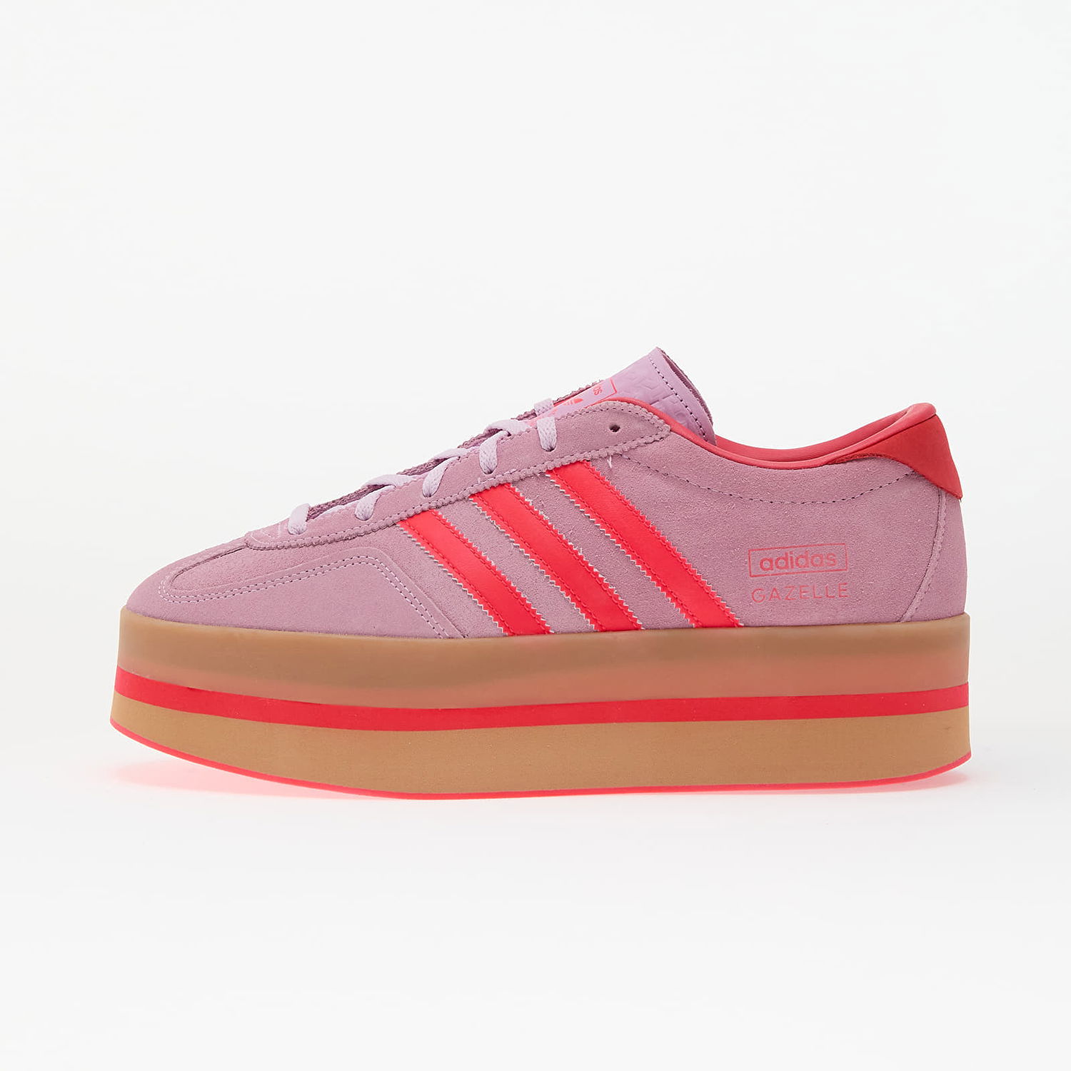 Tenisky a topánky adidas Originals Gazelle Stack W Bliss Lilac/ Lucid Red/ Gum Ružová | JS3925, 0