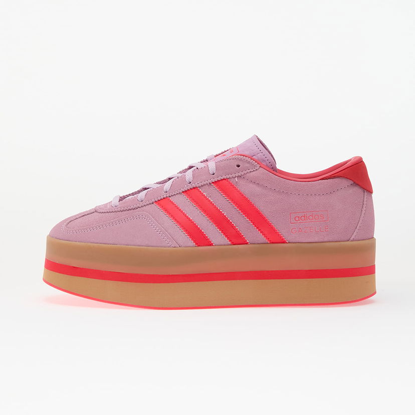 Tenisky a topánky adidas Originals Gazelle Stack W Bliss Lilac/ Lucid Red/ Gum Ružová | JS3925