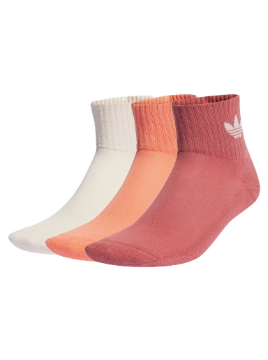 Ponožky adidas Originals Mid Cut Socks Oranžová | IW9270