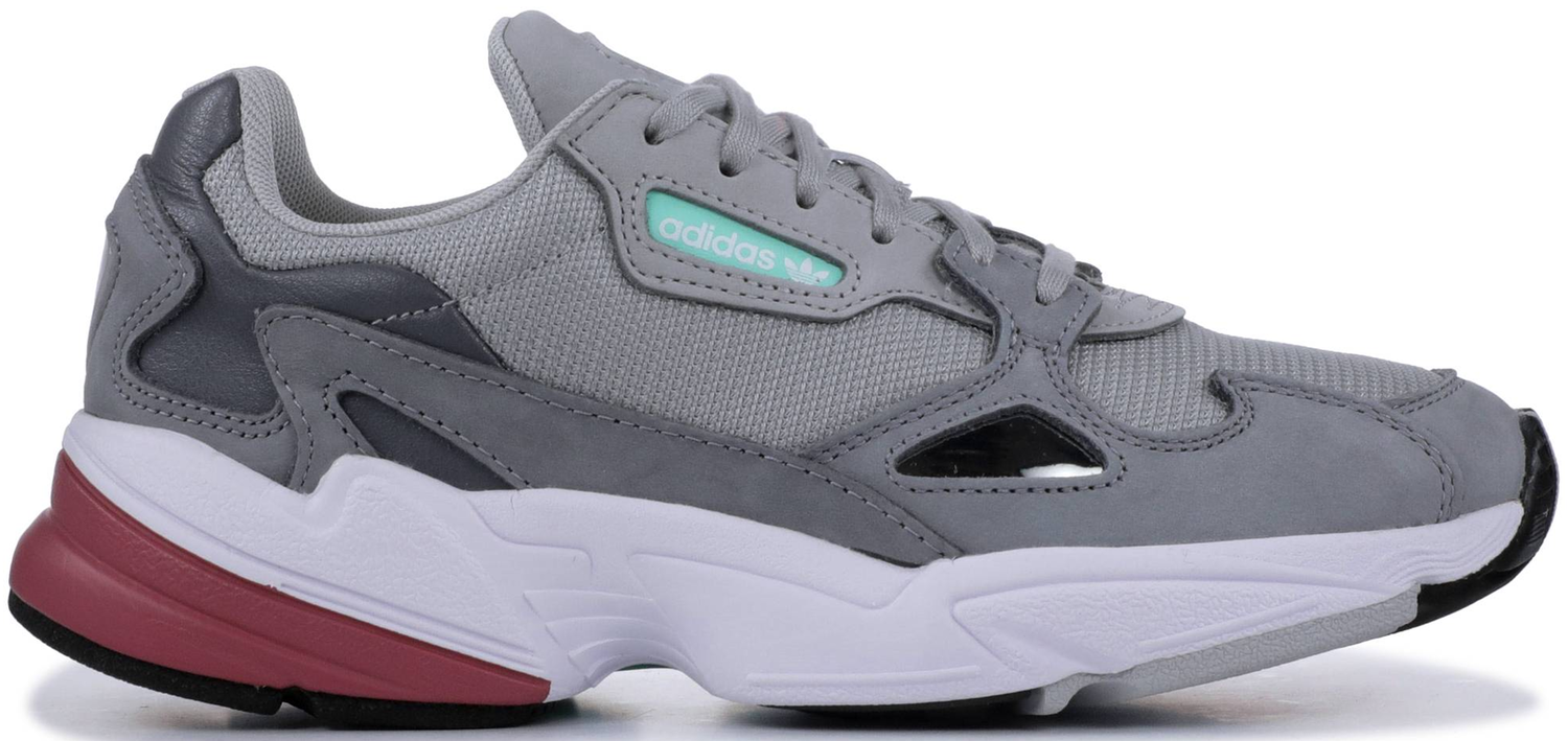 Tenisky a topánky adidas Originals Falcon Grey Maroon W Šedá | D96698, 0