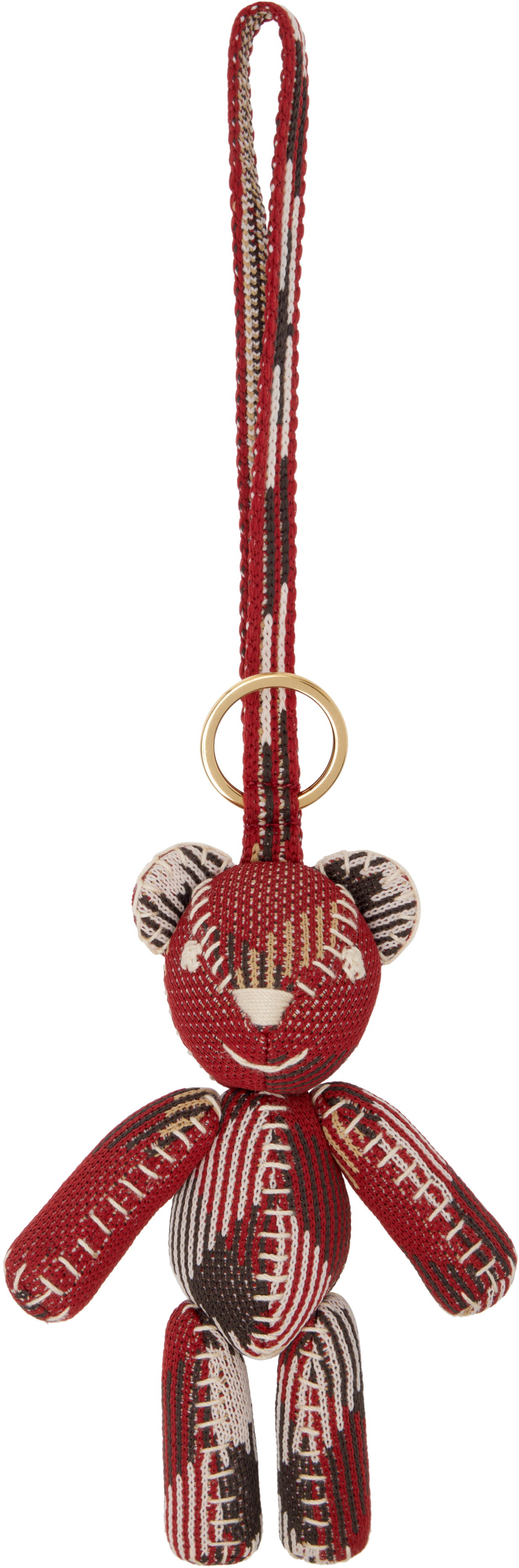 Kľúčenka Burberry Burberry Thomas Bear Charm Keychain Červená | 8103333, 0