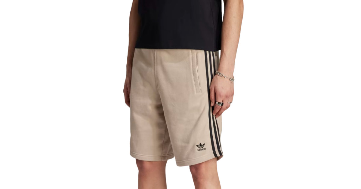 Šortky adidas Originals Adicolor Classics 3-Stripes Sweat Shorts Béžová | ip1341, 1