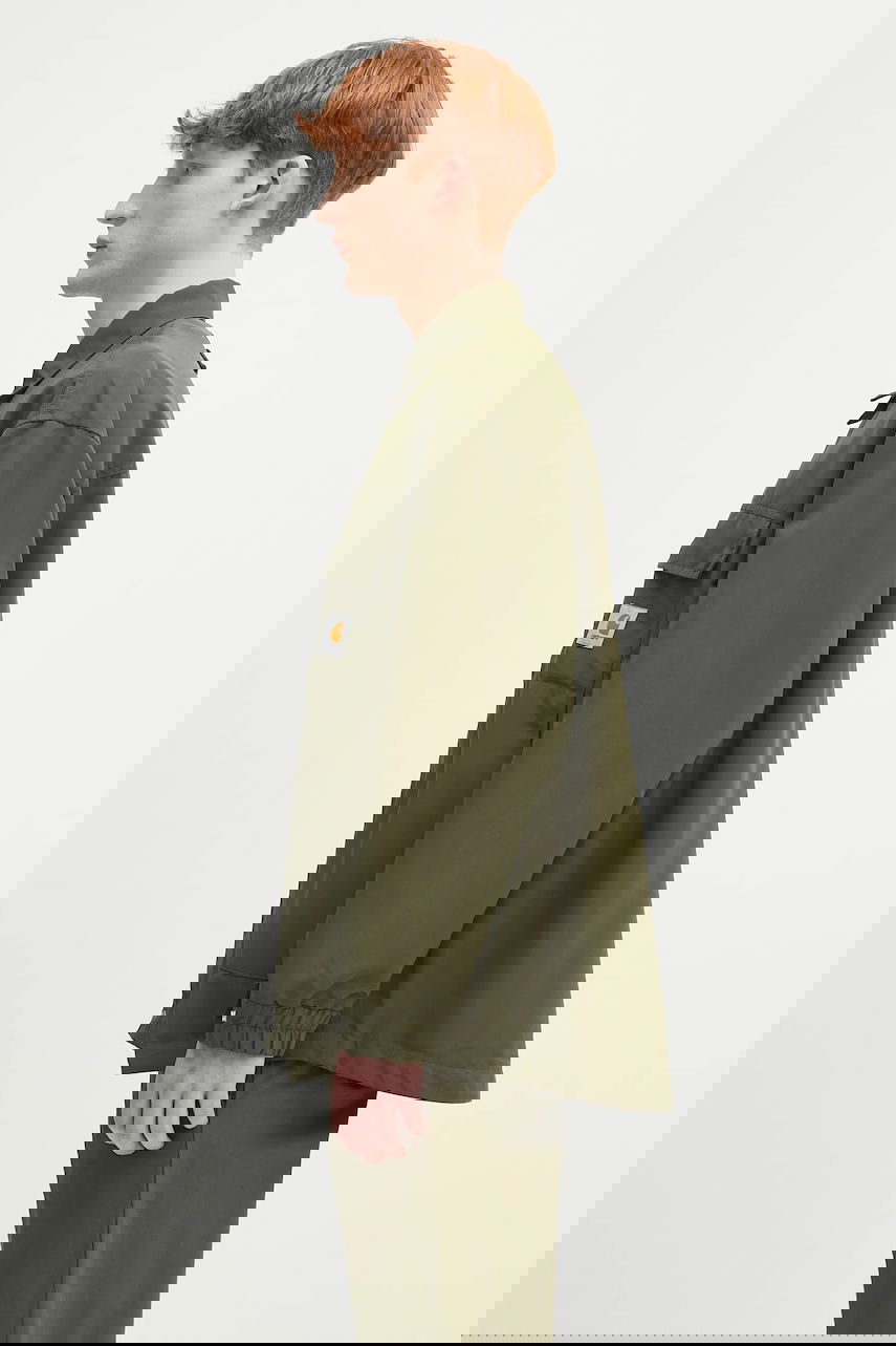 Bunda Carhartt WIP Liam Transitional Overshirt Zelené | I034564.41XX, 1