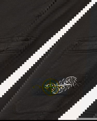 Šortky Stone Island Garment Dyed Cotton Fleece Shorts Black Čierna | 801564651 A0029, 5