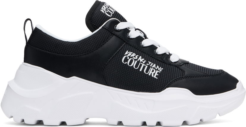 Tenisky a topánky Versace Versace Jeans Couture Logo Speedtrack Čierna | E78YA3SC1_EZSC52