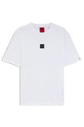 HUGO x RB T-shirt with bull-graphic logo patch