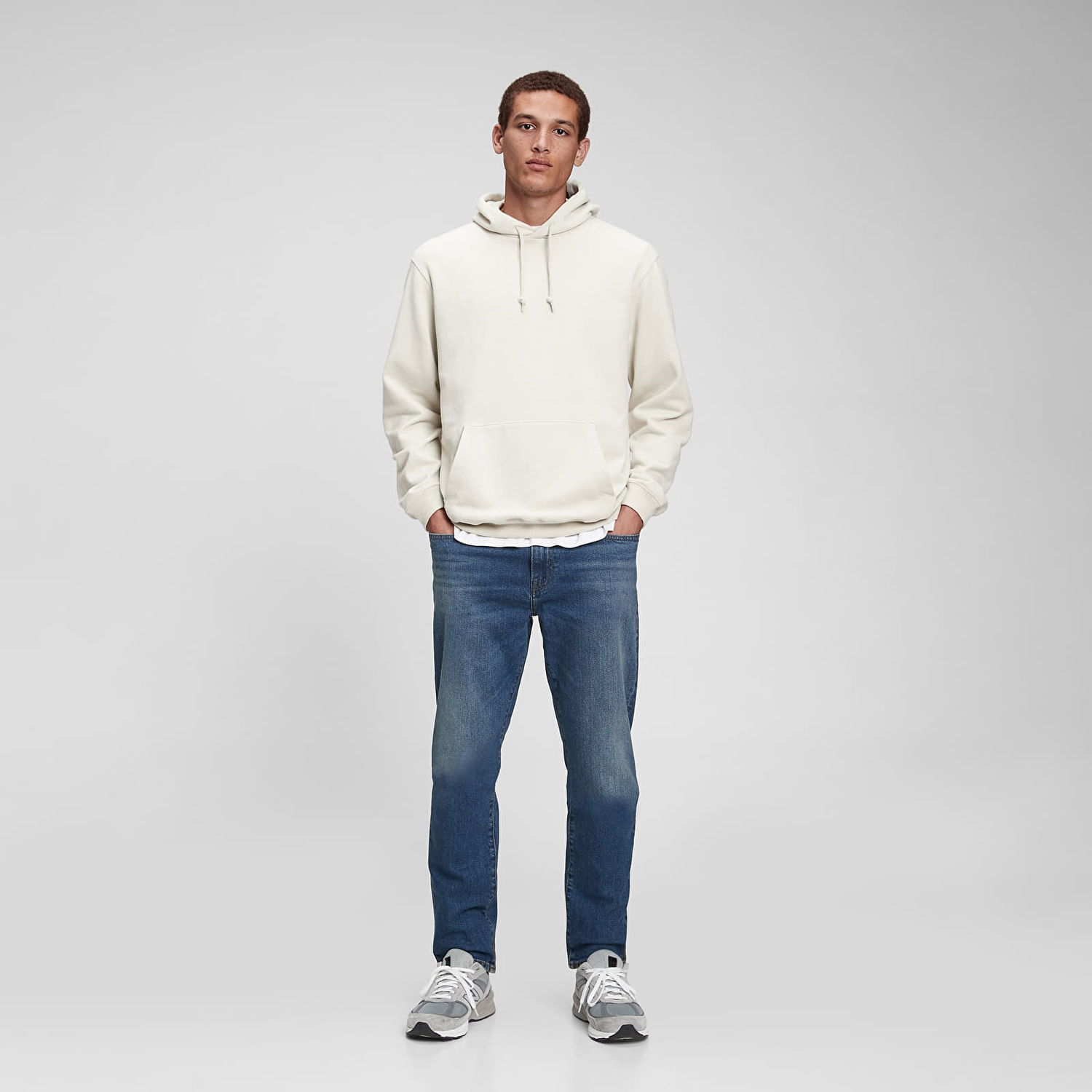 Džínsy GAP Denim Pants Slim Medium Wash Modrá | 709148-00, 0
