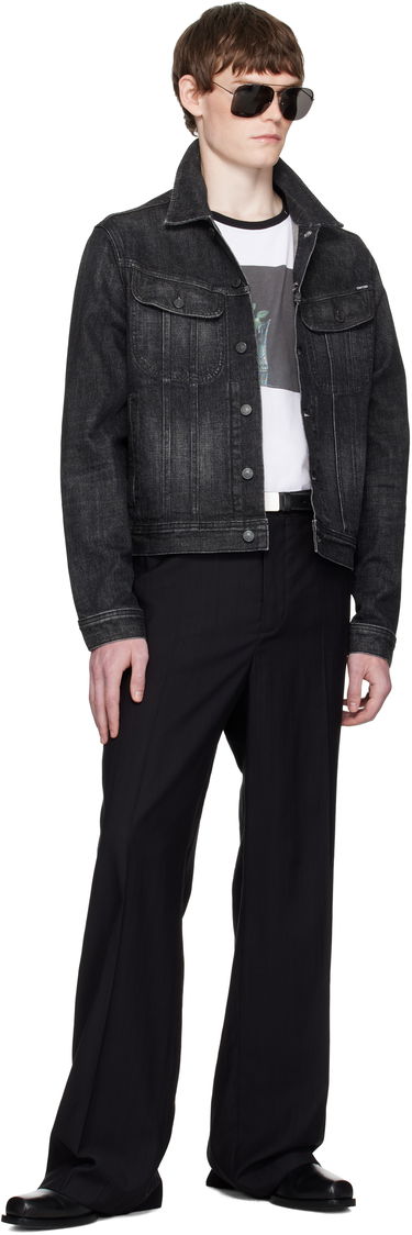 Bunda Tom Ford TOM FORD Icon Selvedge Denim Jacket Čierna | DJI001-DMC076, 3