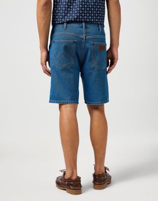 Šortky Wrangler Wrangler Frontier Denim Shorts Modrá | 112362493:40, 0