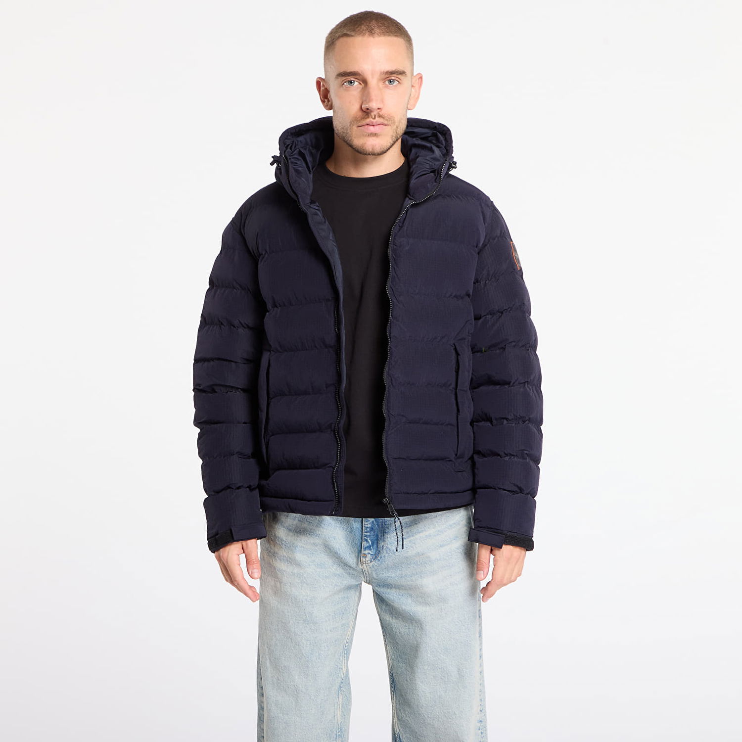 Prešívaná bunda Napapijri Hooded Puffer Jacket A-Terez Navy | NP0A88TG1761, 0