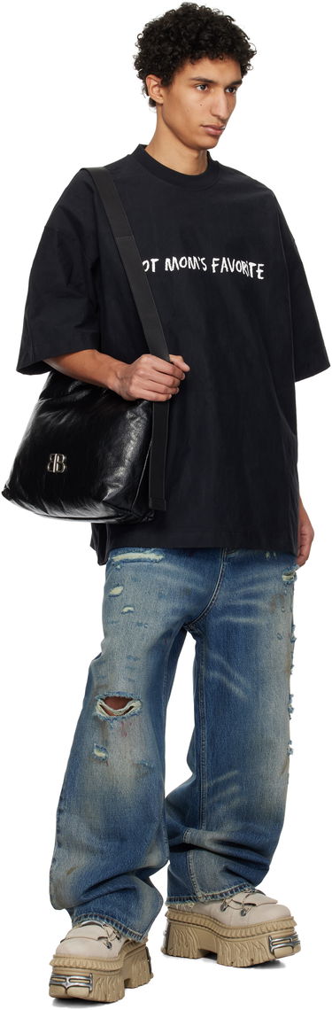 Tričko VETEMENTS Vetements 'Not Mom's Favorite' T-Shirt Čierna | UA66TR100B, 3