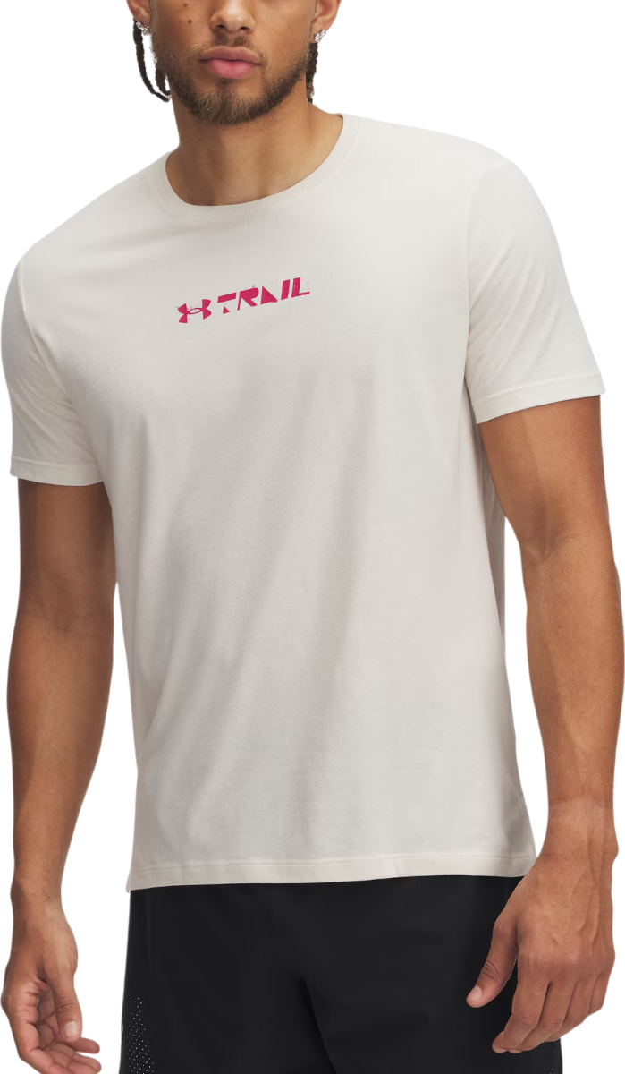 Tričko Under Armour UA Trail Run Graphic Tee Biela | 1389812-279, 0