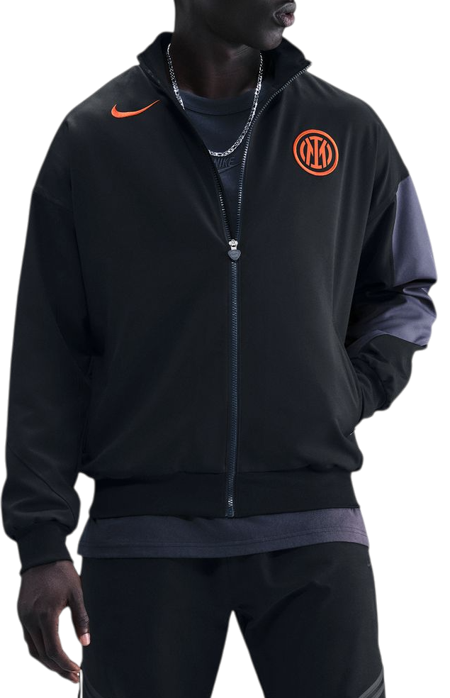 Bunda Nike Dri-FIT Total 90 Inter Milan Anthem Jacket Čierna | hm3338-010