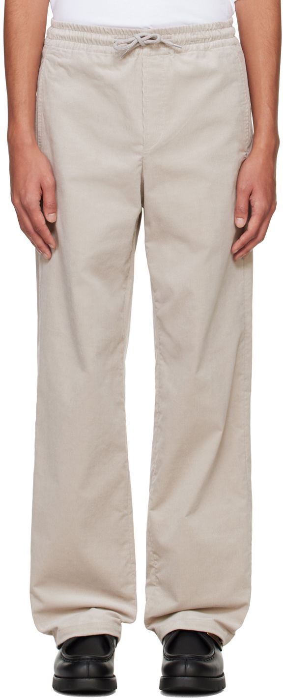 Nohavice A.P.C. Vincent Long Trousers Hnedá | COHCG-H08487, 0