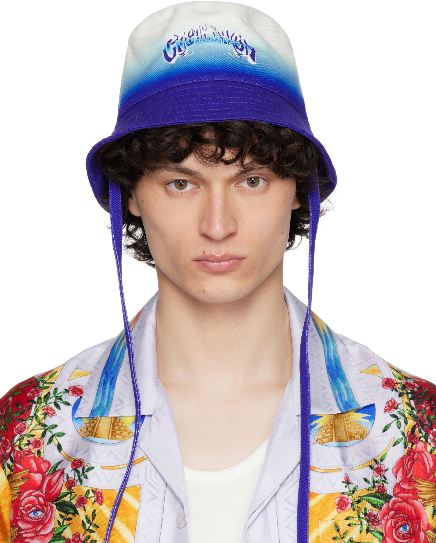Klobúk Casablanca Casablanca Fade Bucket Hat Fialová | AS25-HAT-082-01, 0