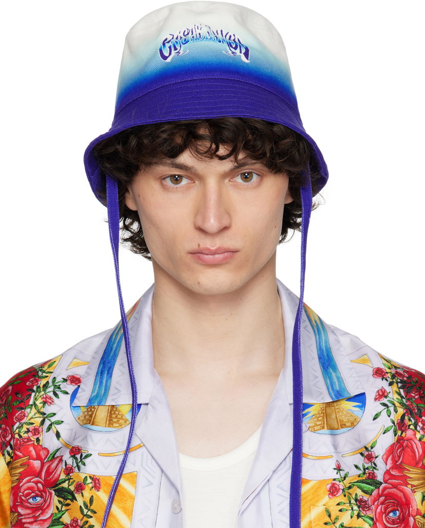 Klobúk Casablanca Casablanca Fade Bucket Hat Fialová | AS25-HAT-082-01