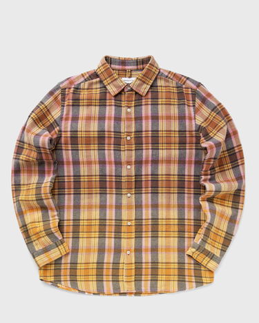 Košeľa Edmmond Studios BLEACHED SHIRT Longsleeves Oranžová | 324-10-22300, 0