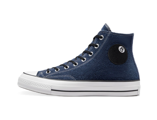 Tenisky a topánky Converse Stüssy 8-Ball x Chuck 70 High "Sargasso Sea" Navy | A03711C