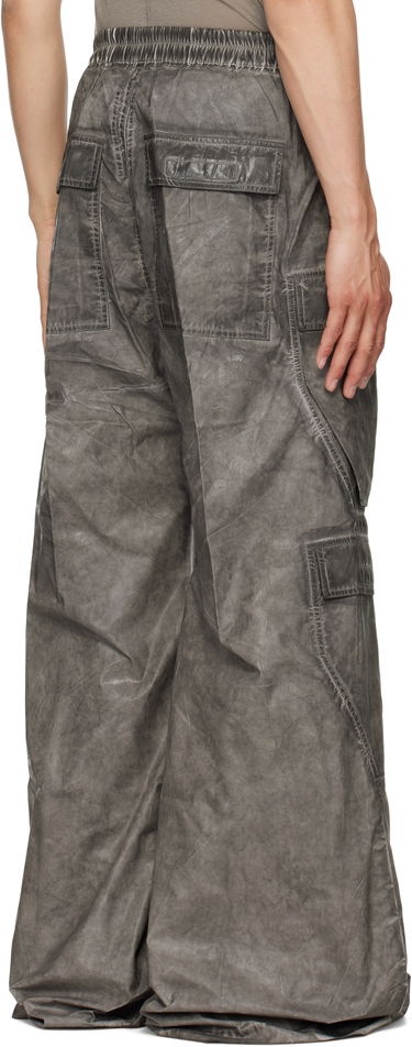 Cargo nohavice Rick Owens Rick Owens DRKSHDW Hollywood Double Cargo Jumbo Belas Pants Šedá | DU01E3398 PF, 2