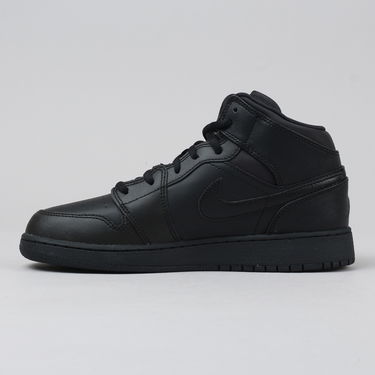 Tenisky a topánky Jordan Air Jordan 1 Mid ''Black White'' Čierna | 554724-034, 0