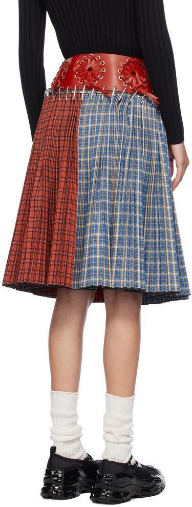 Sukňa Chopova Lowena Chopova Lowena Ethel Knee Carabiner Midi Skirt Modrá | 3197, 2
