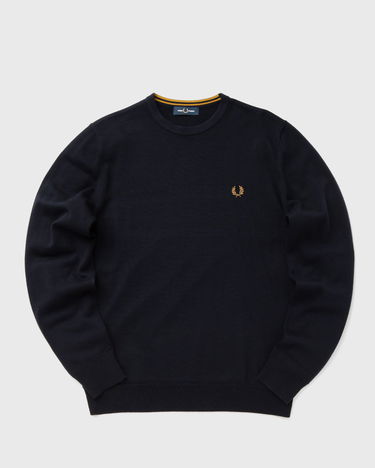 Sveter Fred Perry CLASSIC CREW NECK JUMPER Navy | K9601-795, 0