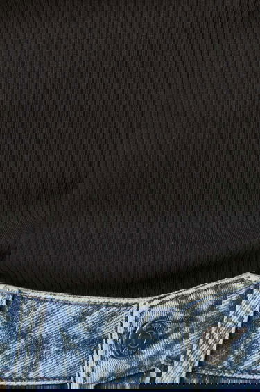 Tielko Samsoe Samsoe Samsoe Samsoe SAAMANZA Ribbed Square Neck Tank Top Čierna | F10000006, 4