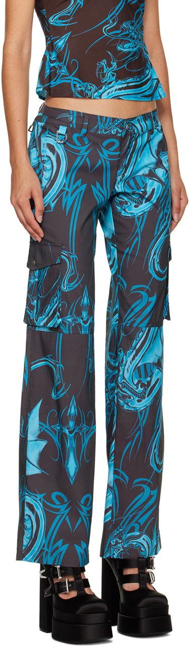 Cargo nohavice Miaou Miaou Elias Cargo Pants Čierna | 1034NYLTAB, 1