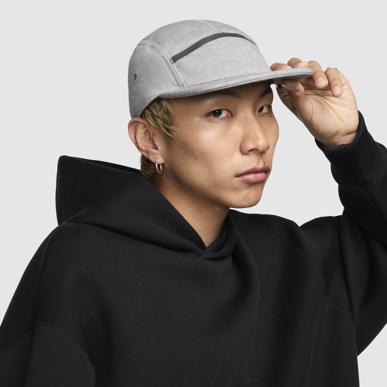 Šiltovka Nike Fly Tech Fleece Šedá | HJ3504-063, 1