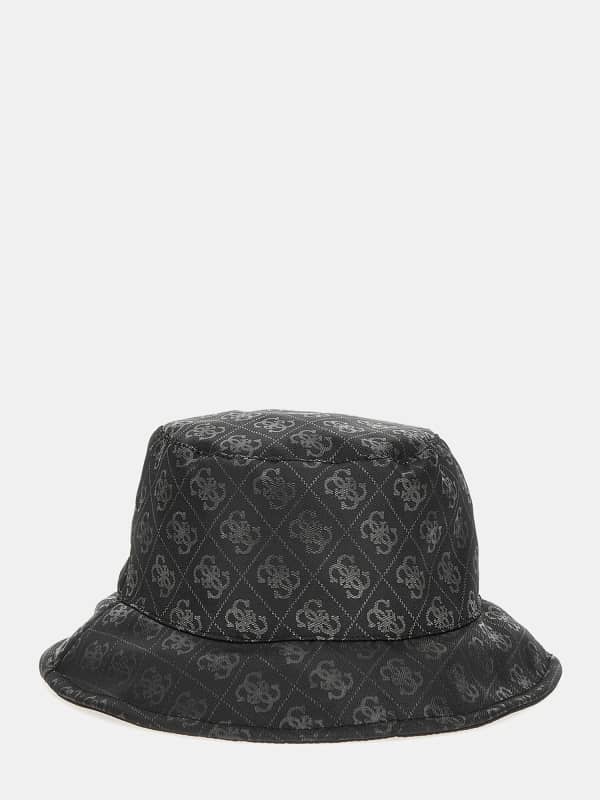 Klobúk GUESS 4G Logo Bucket Hat Šedá | AW9924POL01, 0