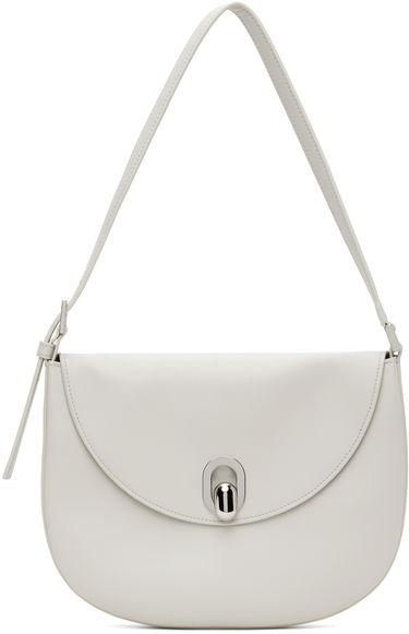Kabelka Savette Off-White Small Tondo Bag Biela | H-008-01-01, 0