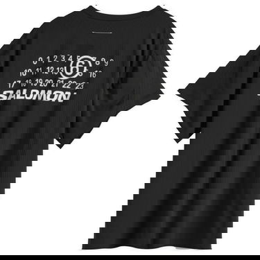 Tričko Maison Margiela MM6 Maison Margiela x Salomon Logo T-Shirt, Size Large Čierna | S52GC0345M20101900, 2