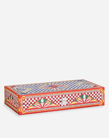 Hry Dolce & Gabbana Checkered Sunburst Plexiglass Poker Set Rôznofarebný | TCC214TCAMYUC036, 2
