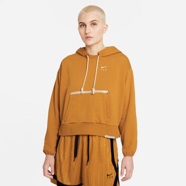 Mikina Nike Dri-Fit Swoosh Fly Standard Issue Pullover Hoodie Oranžová | DA6483-712, 0